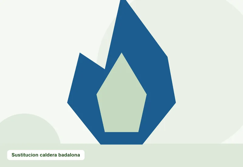 Caldera de condensación de última generación sustituyendo a una caldera estanca